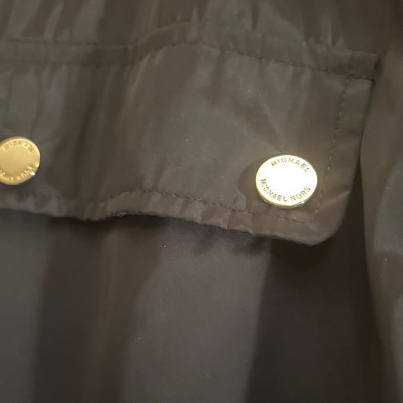 Michael Kors Navy Utility Jacket with Gold Details - Picture 4 of 14